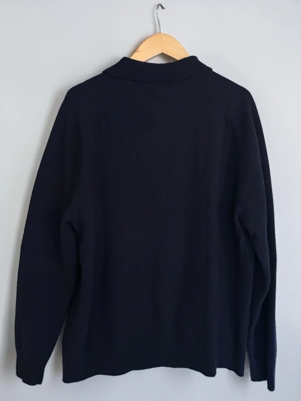 Banana Republic Viaggio 100% Cashmere Polo Sweater Navy XL Men’s